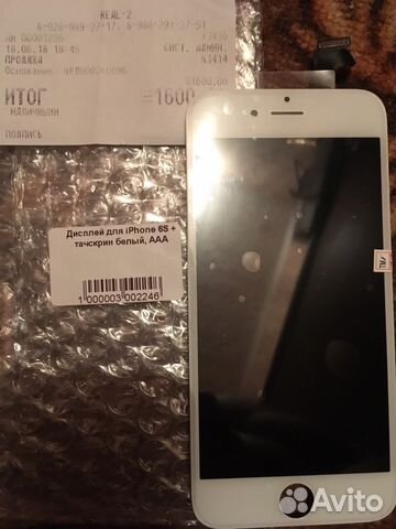 Дисплей на iPhone 6s+