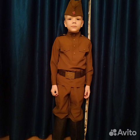 Детский военный костюм
