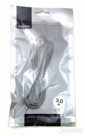 Кабель-удлинитель AUX smart BUY 3.5 Jack (M-F)