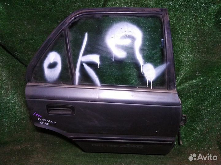 Дверь задняя правая Toyota Corolla AE90