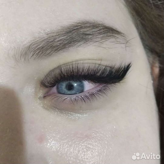 Наращивание Ресничек, ламинирование, оформление бр