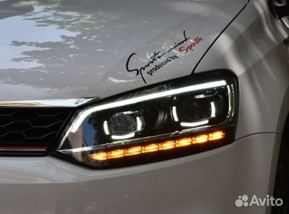 Фары Bi LED VW Polo 2009-2020