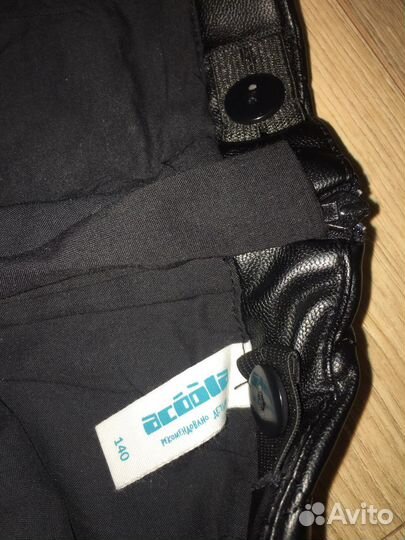 Кожаная юбка