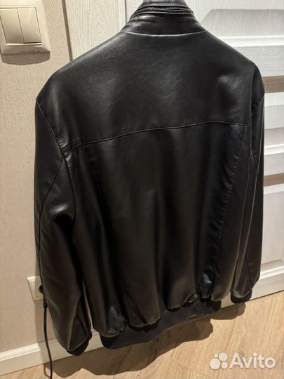 Кожаная куртка David Naman