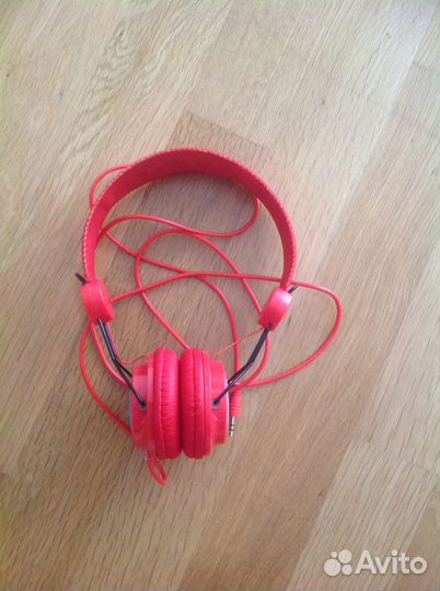 Детские проводные наушники 