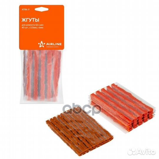 Жгуты для ремонта б/к шин, 3,5*100мм + 6*100мм