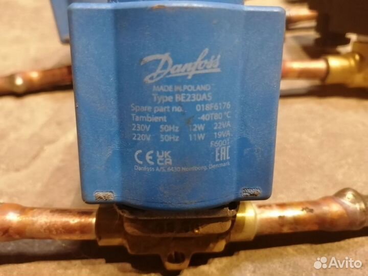 Соленоидный клапан danfoss, becool