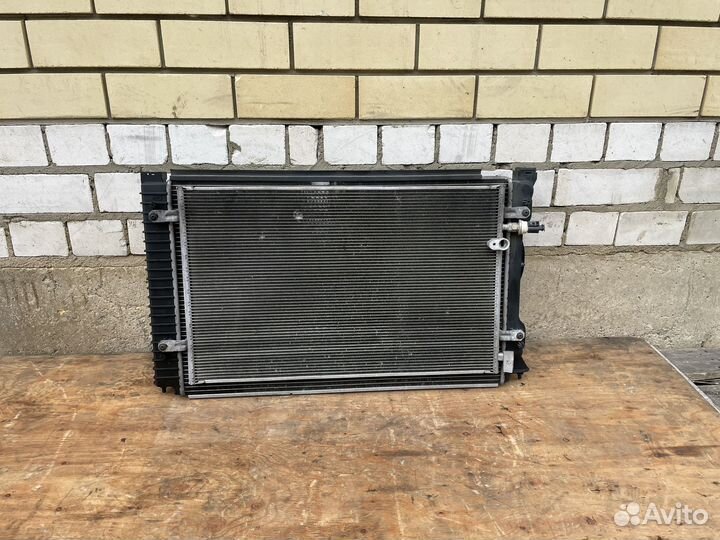 Кассета радиаторов audi A6/S6 C6 2.4-3.2 07 г.в