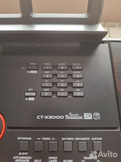 Синтезатор casio ct x3000