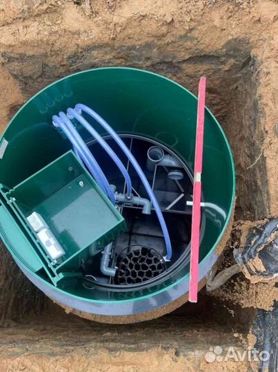 Септик под ключ без откачки