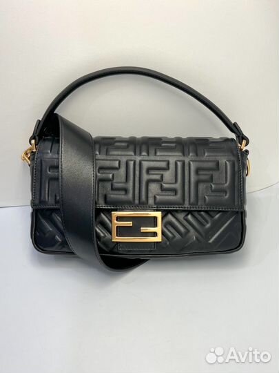 Сумка Fendi Baguette, черная