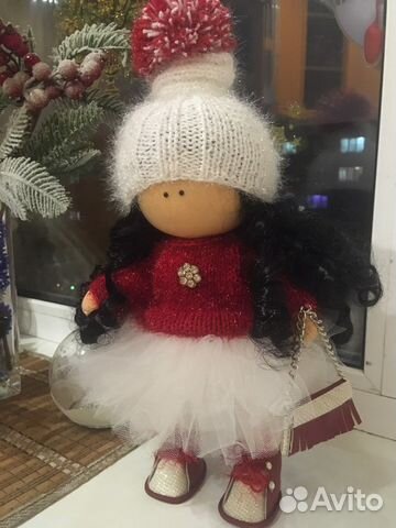 Интерьерная кукла ручной работы