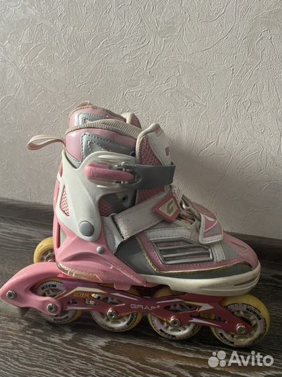 Роликовые коньки детские раздвижные