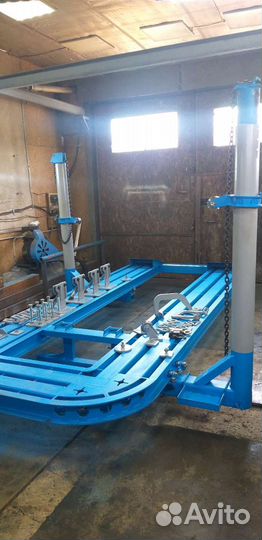 Стапель. Стенд для вытяжки авто