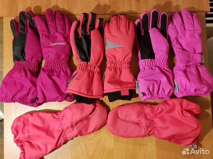 Lassie перчатки и варежки размер 5-6