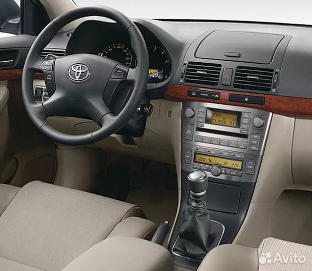 Переходная рамка Toyota Avensis 2002-2008 2/1DIN