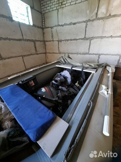 Продаю лодку Badger CL 370 PW c мотором yamaxa15