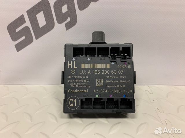 Блок Двери задний левый Mercedes Gle W166 3.5