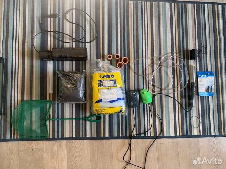 Аквариум 55л с аксессуарами