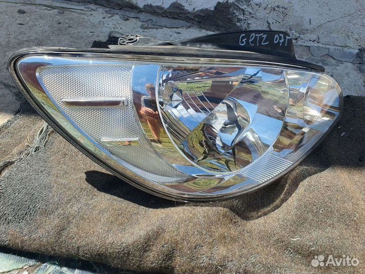 Фара правая Hyundai Getz рестайлинг Хендай Гетц