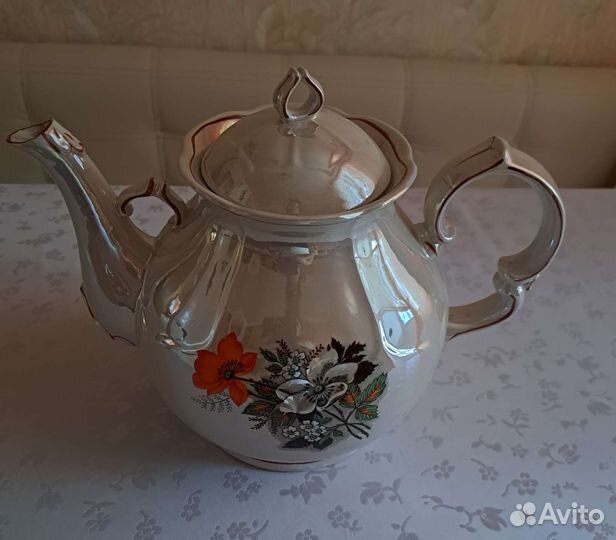 Чайник заварочный фарфоровый СССР