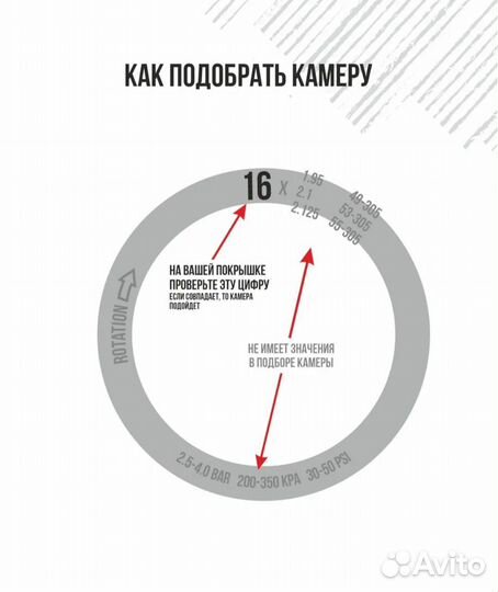 Велокамера 16 новая с автониппелем