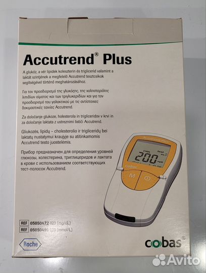 Анализатор холестерина AccuTrend Plus