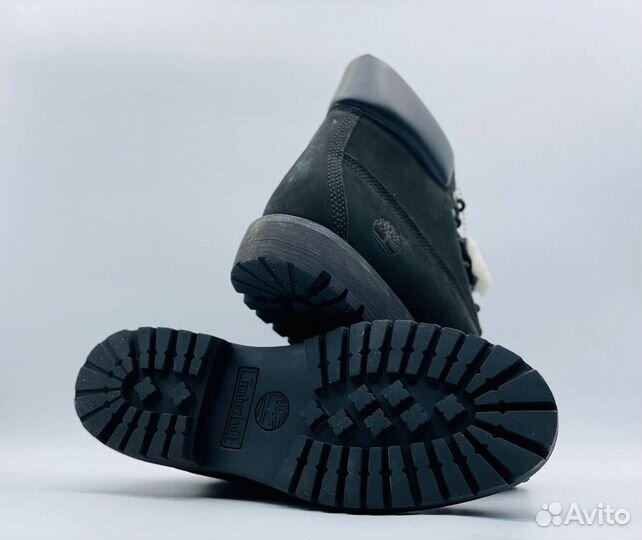 Ботинки timberland с мехом