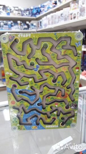 Лабиринт с шариком «Кошки-мышки»