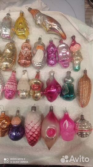 Елочные игрушки СССР