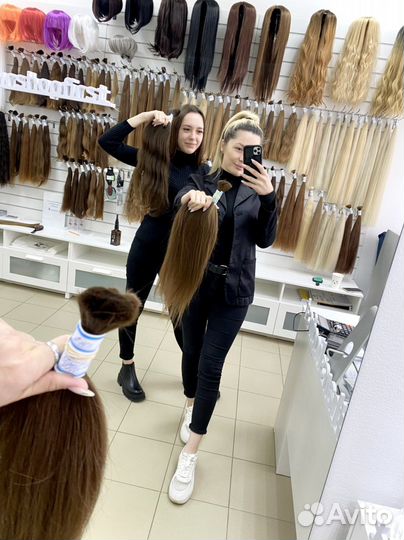 Натуральные, окрашенные волосы