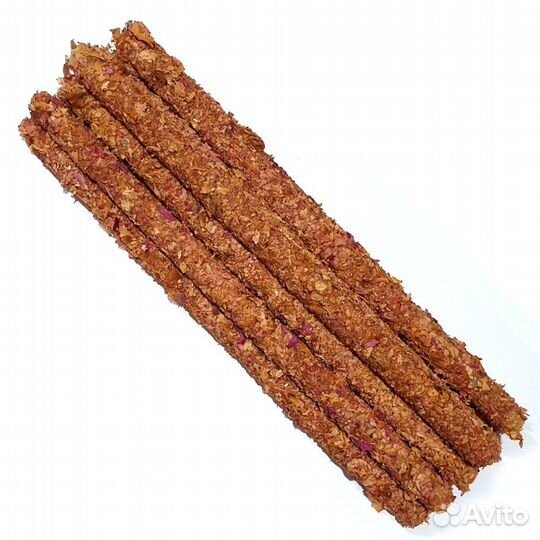 Свечи с лепестками розы восковые 25 см 10 шт