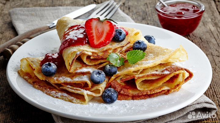 Вахта блинопек-повар питание, обучение