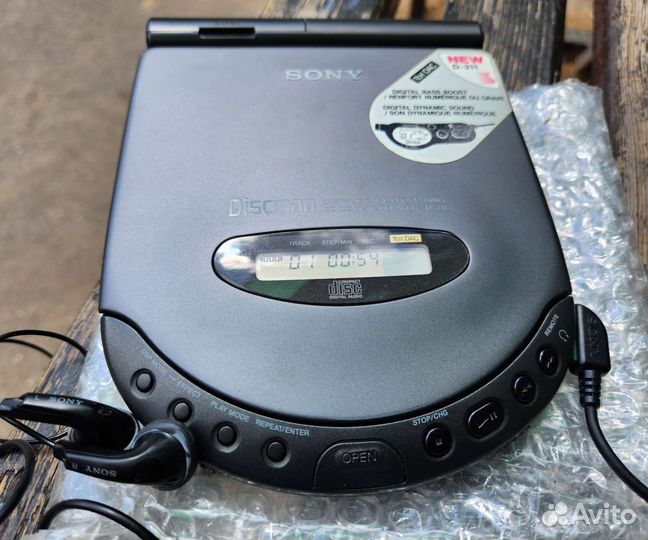 Sony D-311 Cd плеер портативный. Как новый