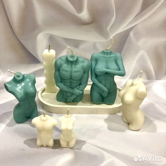 Свечи восковые ручной работы