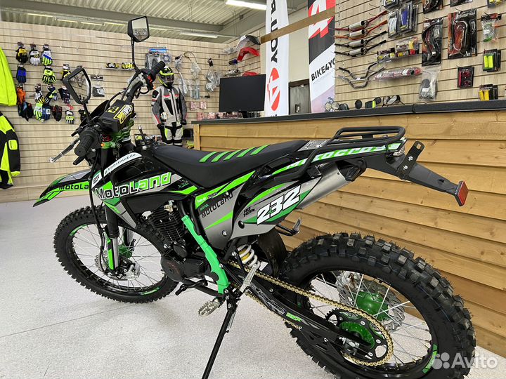 Мотоцикл Кросс Motoland XT 250 HS (птс)