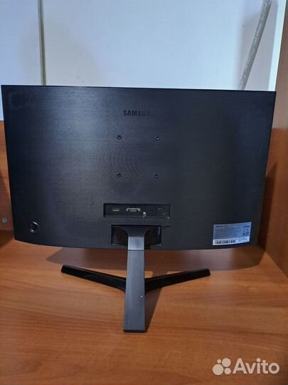 Монитор 23.5 Samsung C24F396FHI Black изогнутый