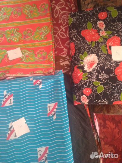 Ткань хлопок СССР