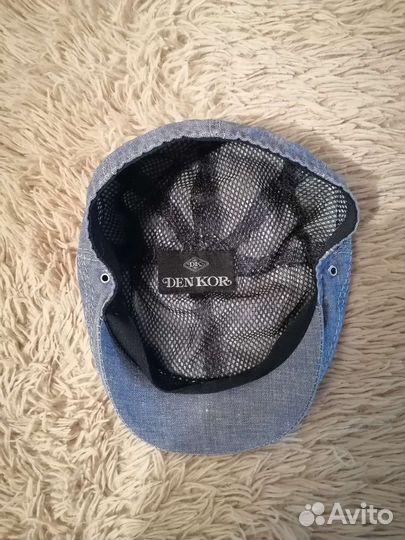 Джинсовая кепка хулиганка