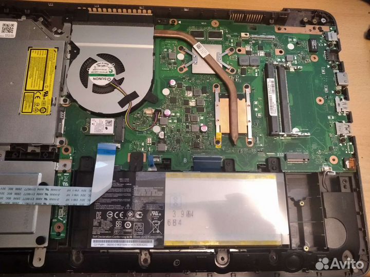 X756u asus запчасти разбор