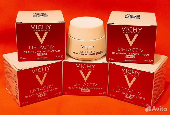 Vichy Liftactiv SPF 50 дневной крем 15 мл