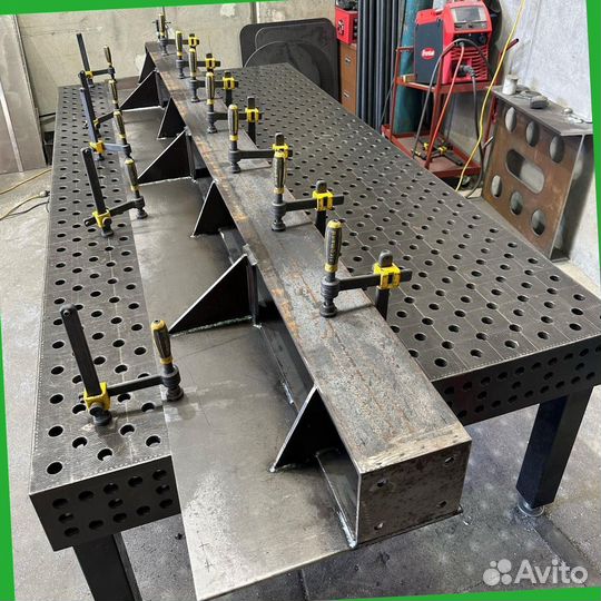 Сварочный 3D стол 1200х800х100 толщиной 12 мм