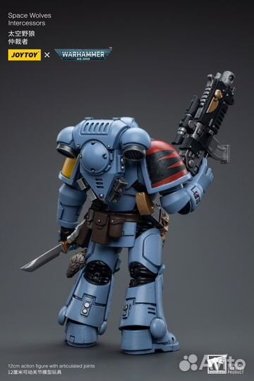 JoyToy Warhammer 40000 Space Wolves - Intercessor