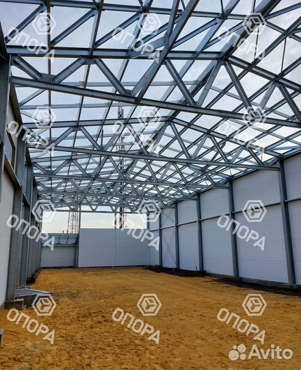 Производственный цех Ангар строительство под ключ