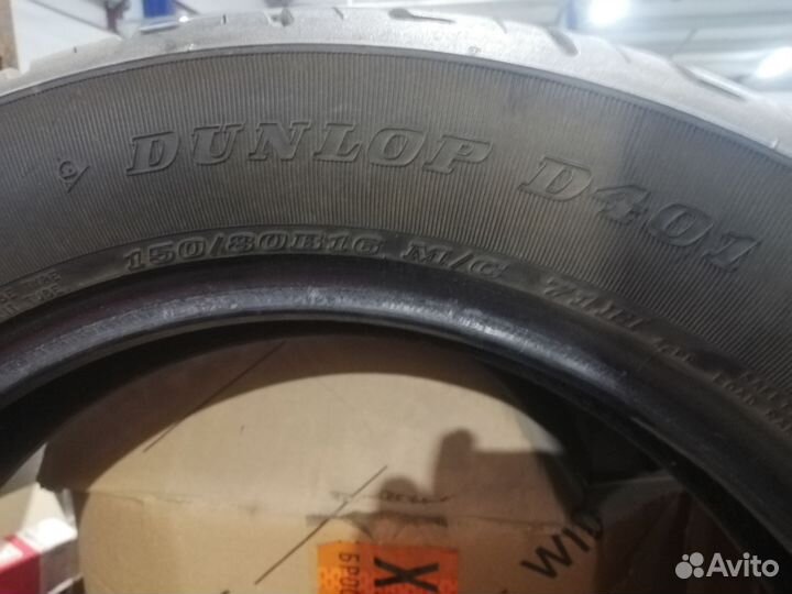 Комплект покрышек на мотоцикл dunlop d401
