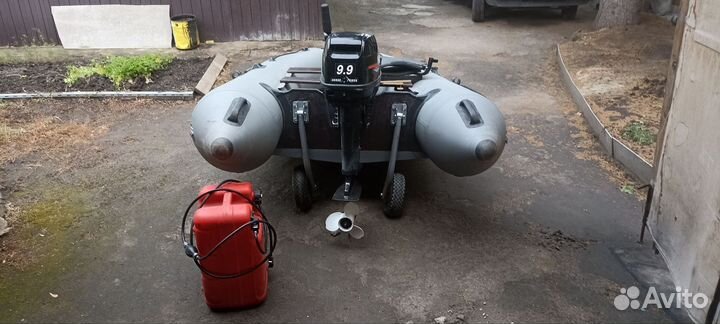 Лодка пвх 320 с мотором 9.9