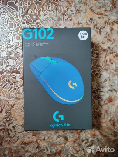 Игровая мышь logitech g102