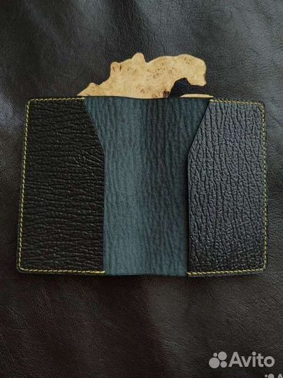 Обложка для паспорта из натуральной кожи