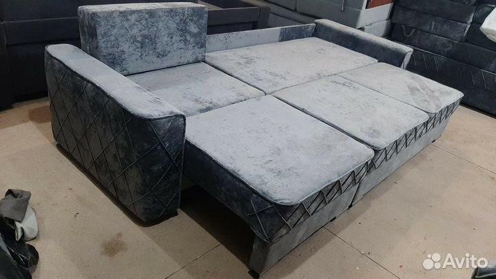 Диван для сна кристи с шагающей оттоманкой