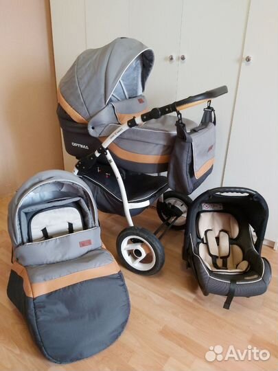 Коляска verdi optima 3 в 1